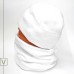 Комплект Бафф + Шапка флисовые, Цвет Белый