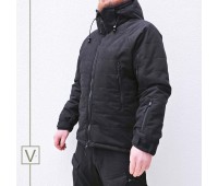 Куртка зимняя "Маламут", мембрана Исландия, Цвет Черный